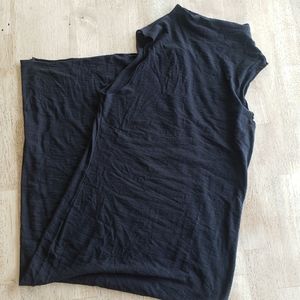 Body Con Black Dress - Cotton